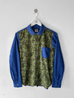 COMME DES GARÇONS BLACK - S/S 2012 CAMOUFLAGE FRONT PANEL LONG SLEEVE SHIRT