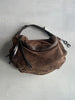 C'N'C COSTUME NATIONAL - F/W 2010 SUEDE LARGE HOBO BAG