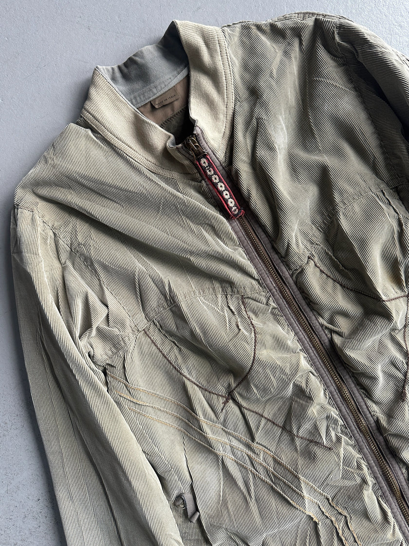 MARITHÉ + FRANÇOIS GIRBAUD - F/W 2003 LONG JACKET WITH FISHTAIL HEM