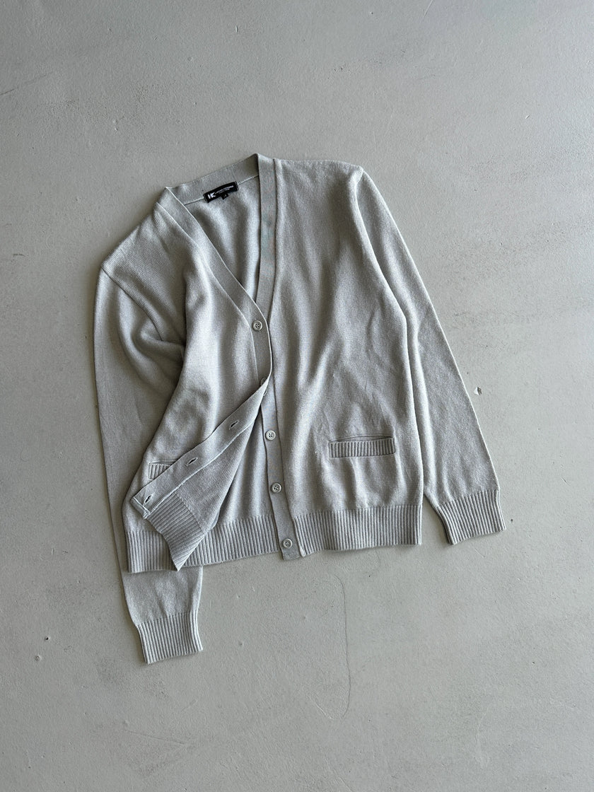 HIROKO KOSHINO - 1990s V NECK LIGHTWEIGHT CARDIGAN