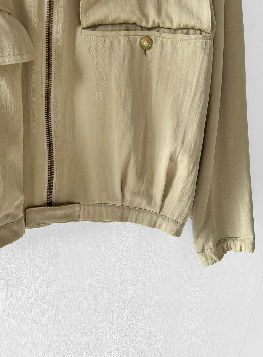 GIORGIO ARMANI - circa 1994/1995 DROPPED SHOULDERS BLOUSON JACKET
