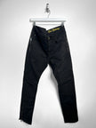 DIRK BIKKEMBERGS - early 2000s BIKER TROUSERS WITH ZIP DETAILS