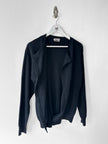GIANFRANCO FERRÉ - 1980s KNIT JUMPER WITH ASYMMETRIC LAYERED PANEL AT FRONT