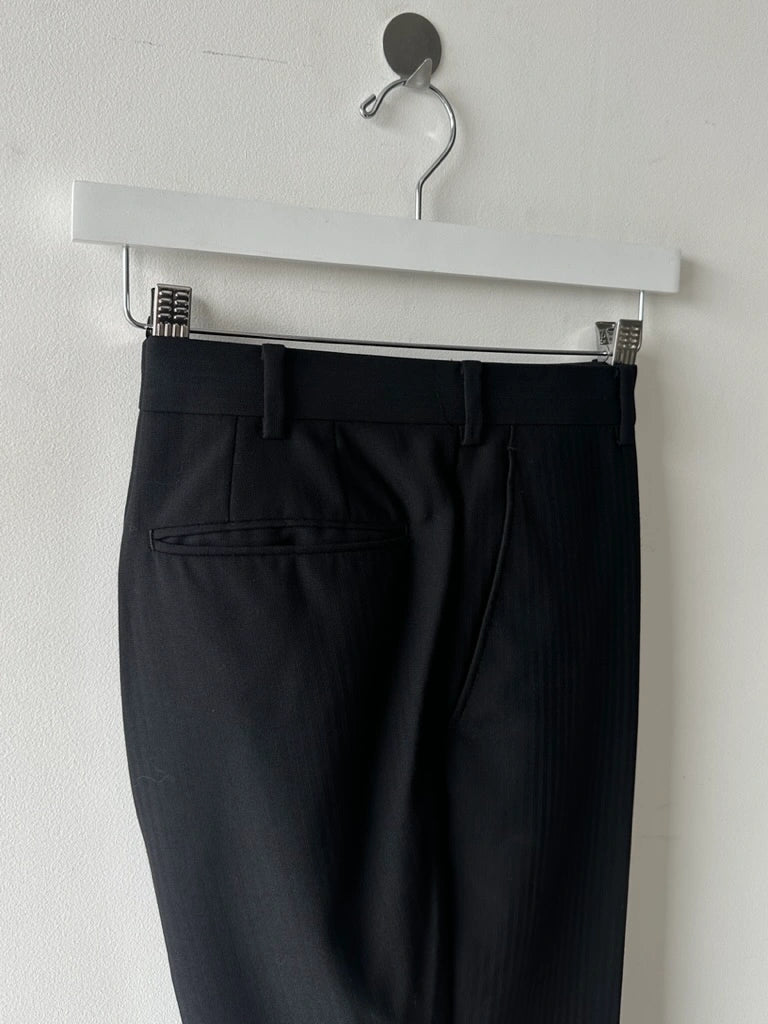 1990s PINSTRIPED TAILORED TROUSERS