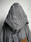 EMPORIO ARMANI - late 1990s MICRO CHECK HOODED PARKA