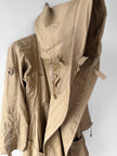 MARITHÉ + FRANÇOIS GIRBAUD - F/W 2008 RUCHED FRONT ADJUSTABLE WOOL JACKET