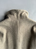 PLANTATION ISSEY MIYAKE - 1990s FUNNEL NECK WOOL COAT