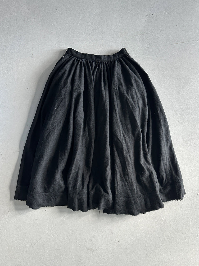 COMME DES GARÇONS TAO - F/W 2006 DOUBLE ZIP MAXI SKIRT