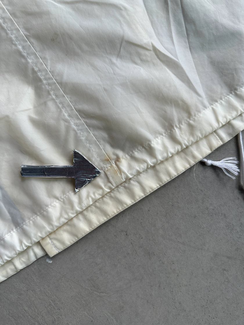 JEAN PAUL GAULTIER JPG  - 1980s SAFE SEX DOUBLE BREASTED NYLON JACKET