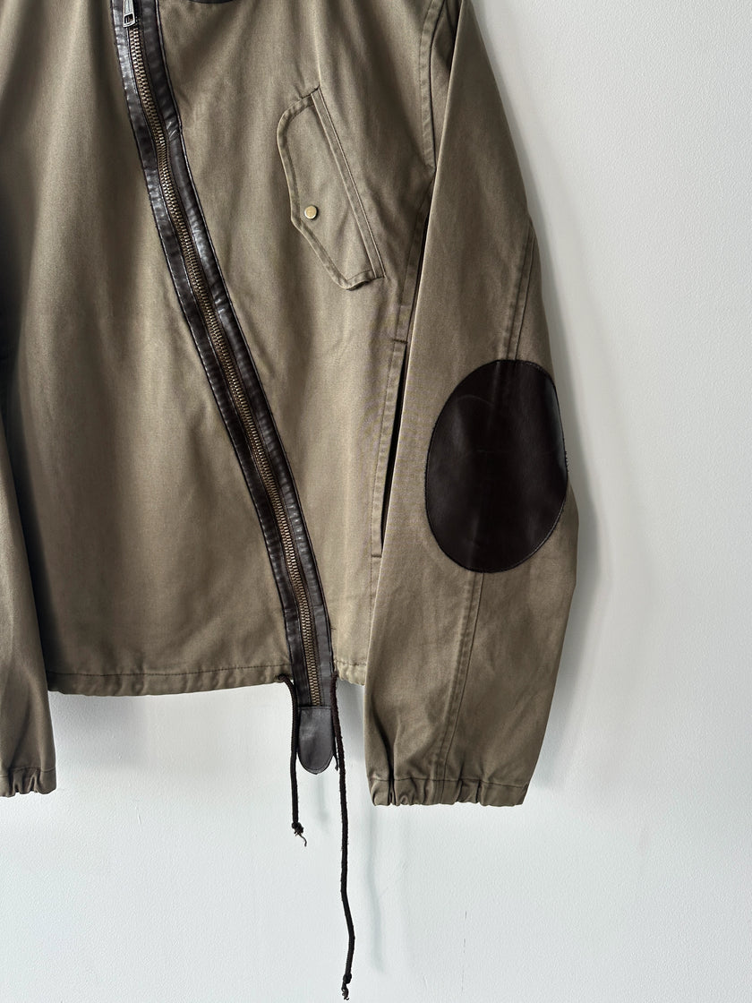 DSQUARED2 - S/S 2002 ASYMMETRIC ZIP JACKET WITH DRAWSTRING HEM