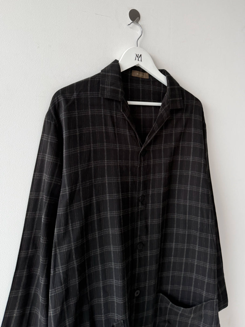 YOHJI YAMAMOTO Y'S MEN - 1990s LONG RELAXED FIT SHIRT