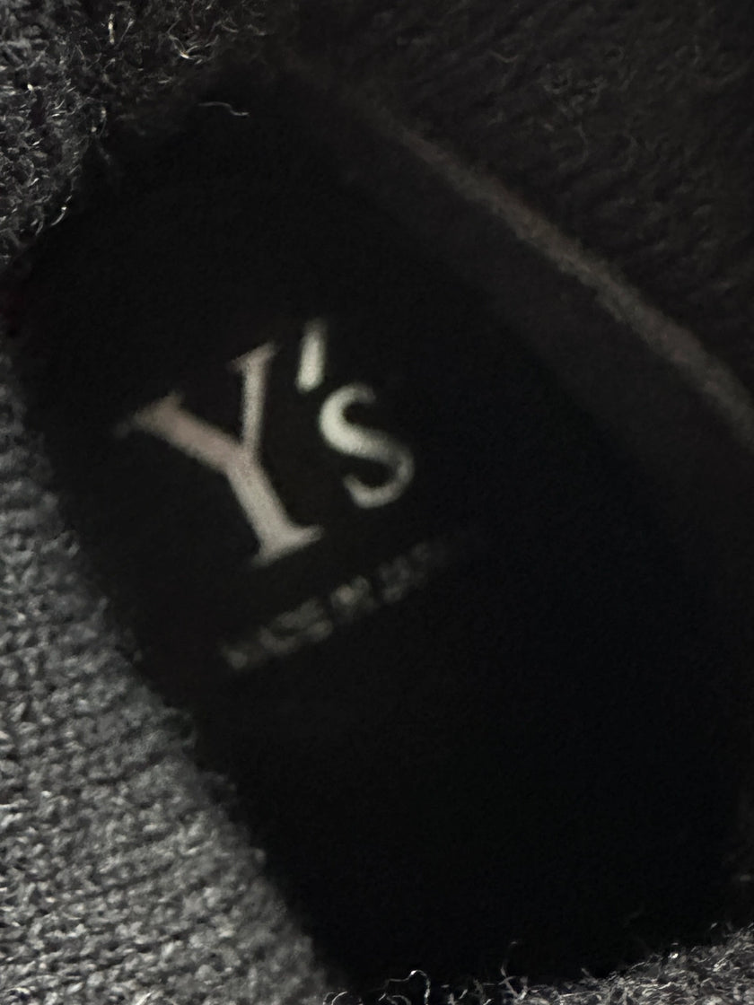 YOHJI YAMAMOTO Y's - 1990s MID CALF LEATHER BOOTS