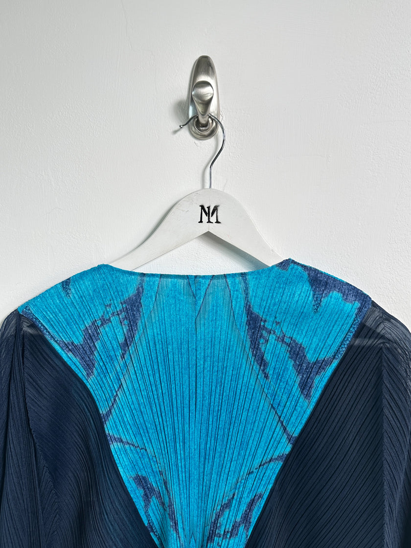 ISSEY MIYAKE PLEATS PLEASE - F/W 2013 CROPPED BUTTERFLY ZIPPED BOLERO