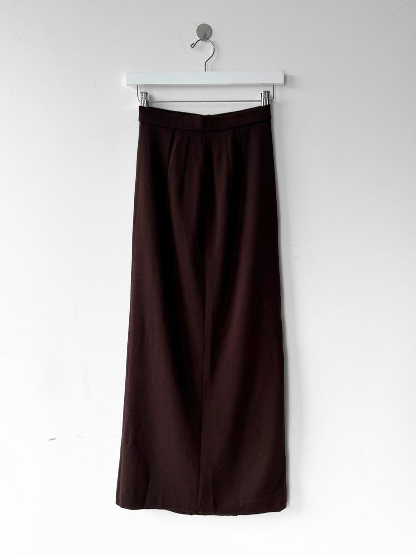 RITSUKO SHIRAHAMA - 1990s 2 PIECES SET WITH SHAGGY TOP