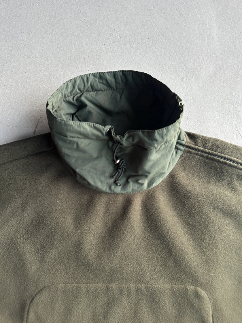 GIANFRANCO FERRÉ SPORT - 1990s SAMPLE FLEECE WITH CONTRASTING NYLON COLLAR