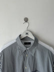 YOHJI YAMAMOTO Y'S - late 2000s DOUBLE LAYER SHORT SLEEVE SHIRT