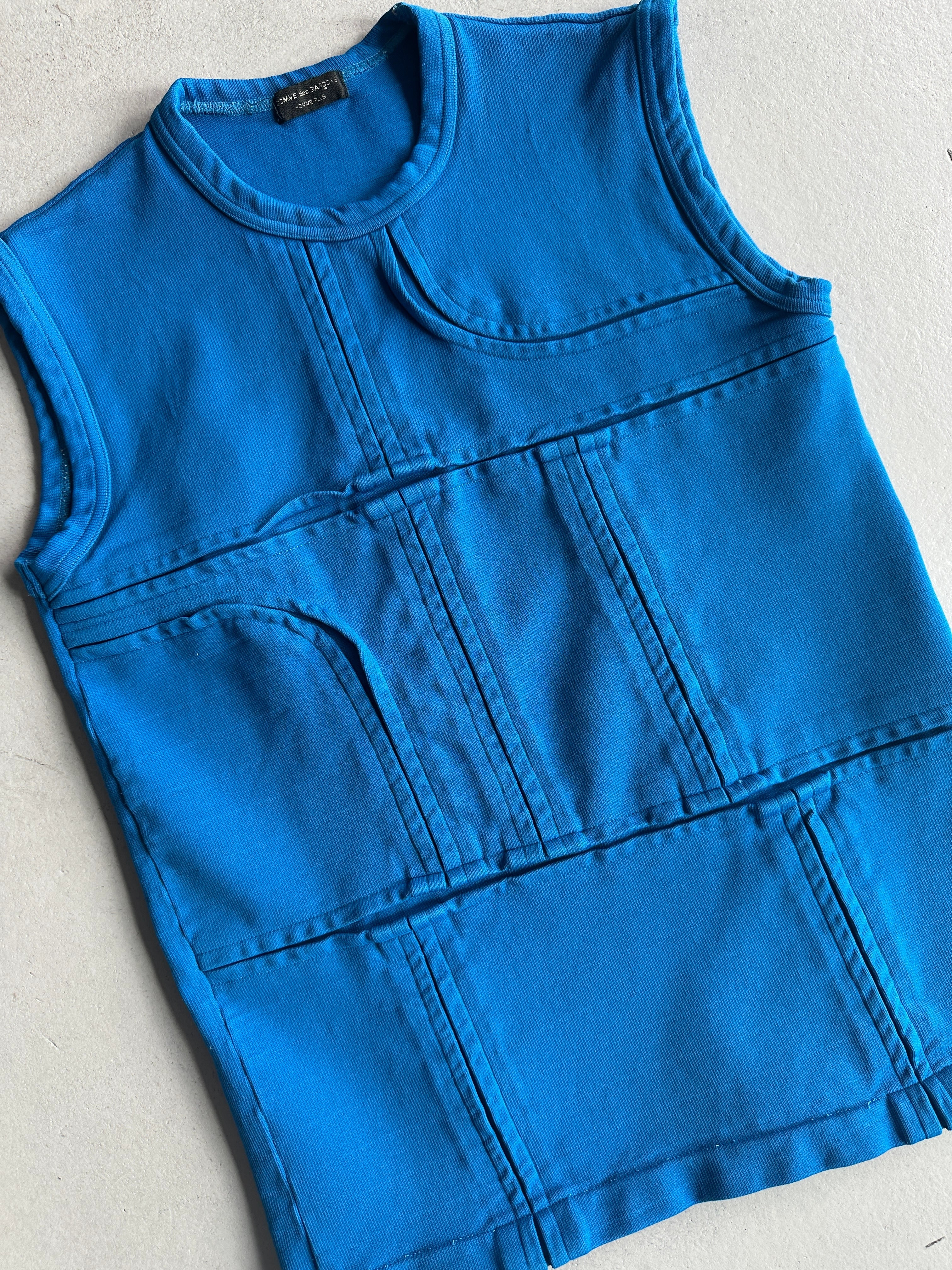 COMME DES GARÇONS HOMME PLUS - S/S 2000 ABSTRACT GRID VEST