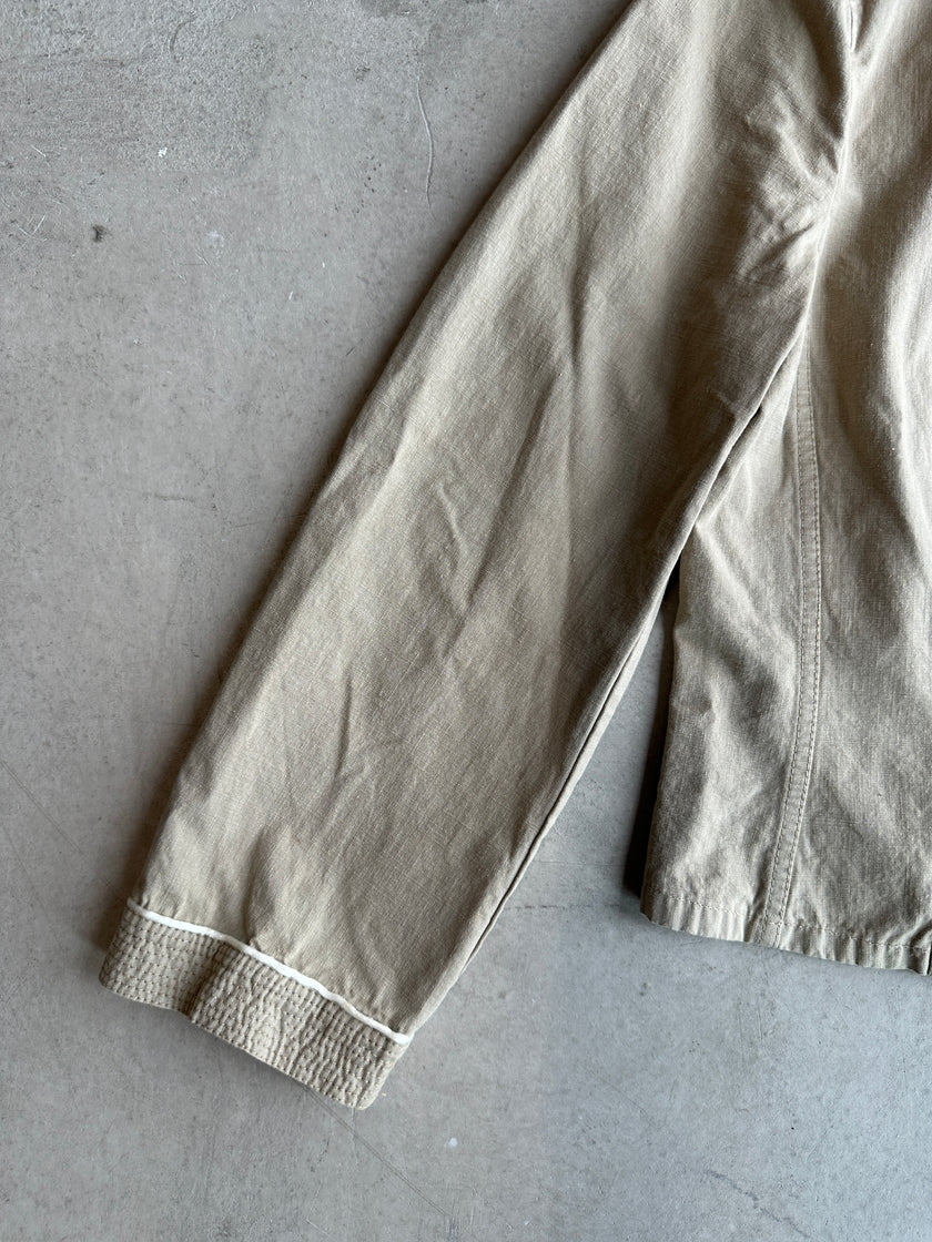 MIU MIU -2003 CROP FIT DOUBLE BREASTED LIGHT JACKET