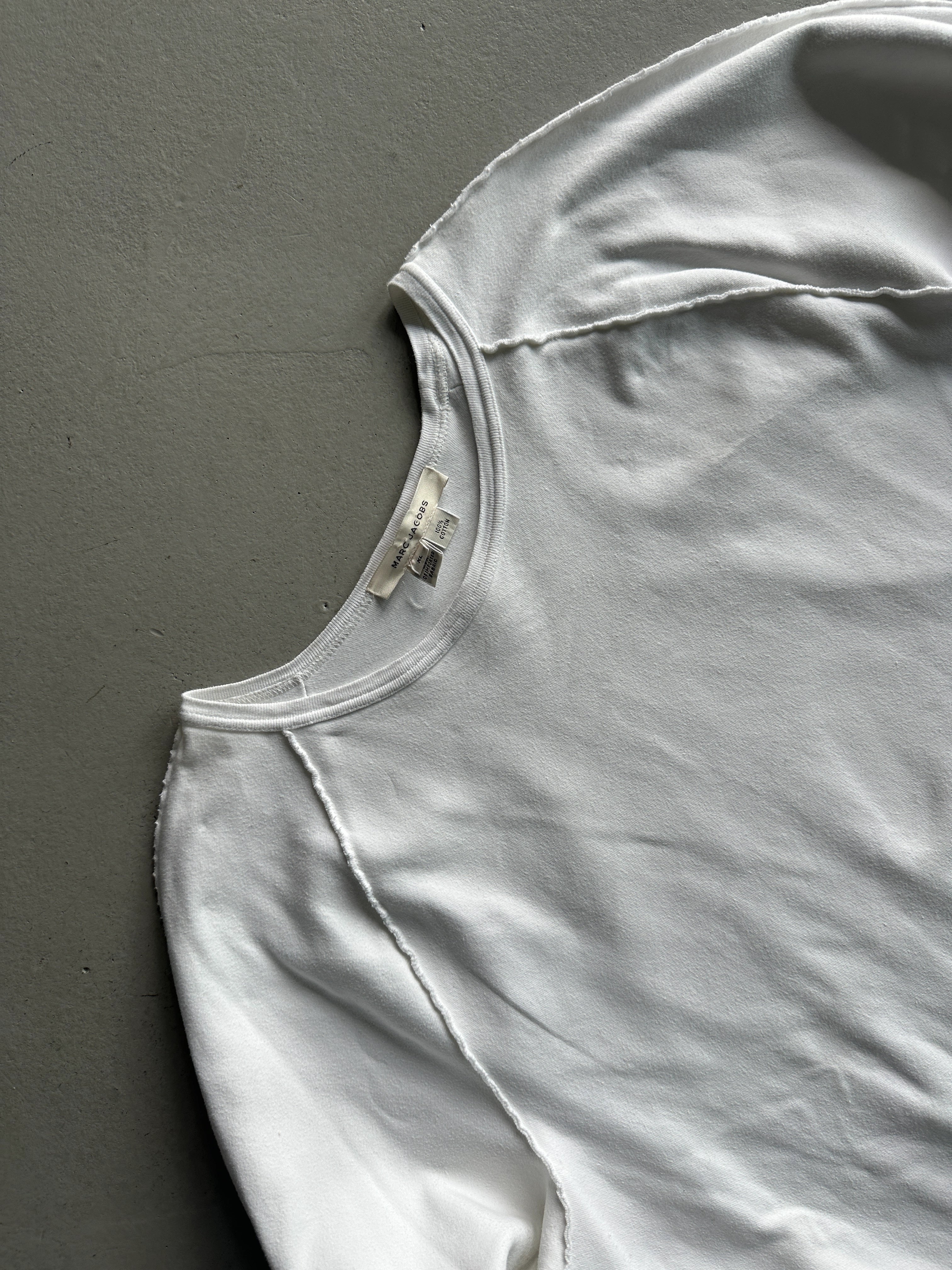 MARC JACOBS - 1990s RAW SEAMS SWEATER