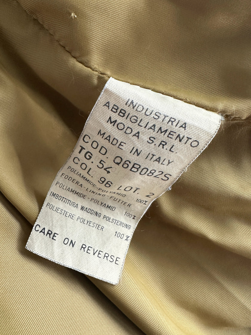 ARMANI JEANS - F/W 1988 STONE WASHED BOMBER JACKET