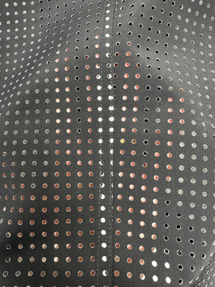 ISSEY MIYAKE - S/S 2014 LAYERED CONSTRUCTION PERFORATED JACKET
