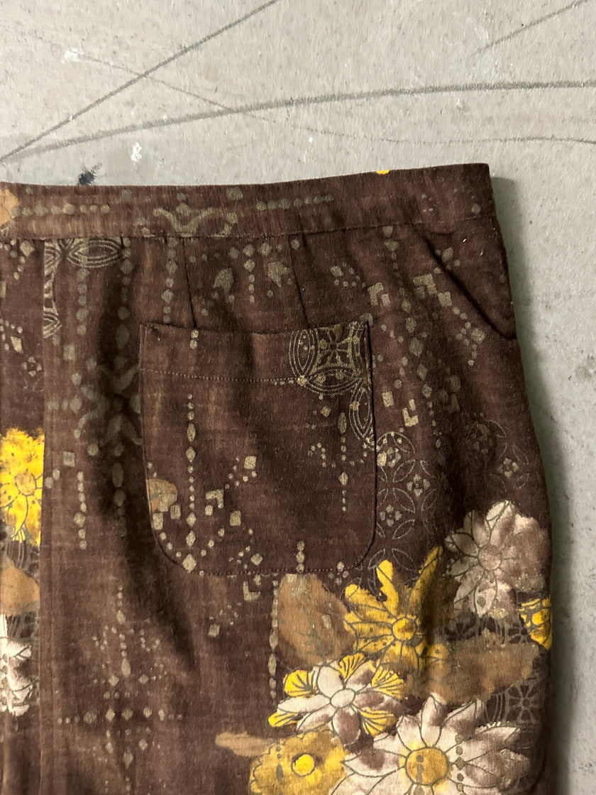 VINTAGE CO-ORD SET - SHIRT AND SKIRT