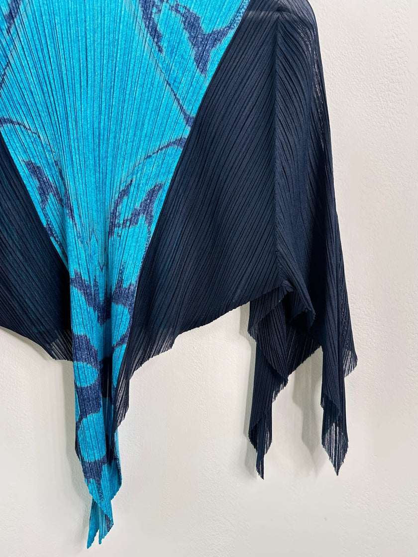 ISSEY MIYAKE PLEATS PLEASE - F/W 2013 CROPPED BUTTERFLY ZIPPED BOLERO