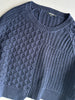 NEIL BARRETT - 2000s BOXY FIT DECONSTRUCTED CHUNKY KNIT JUMPER