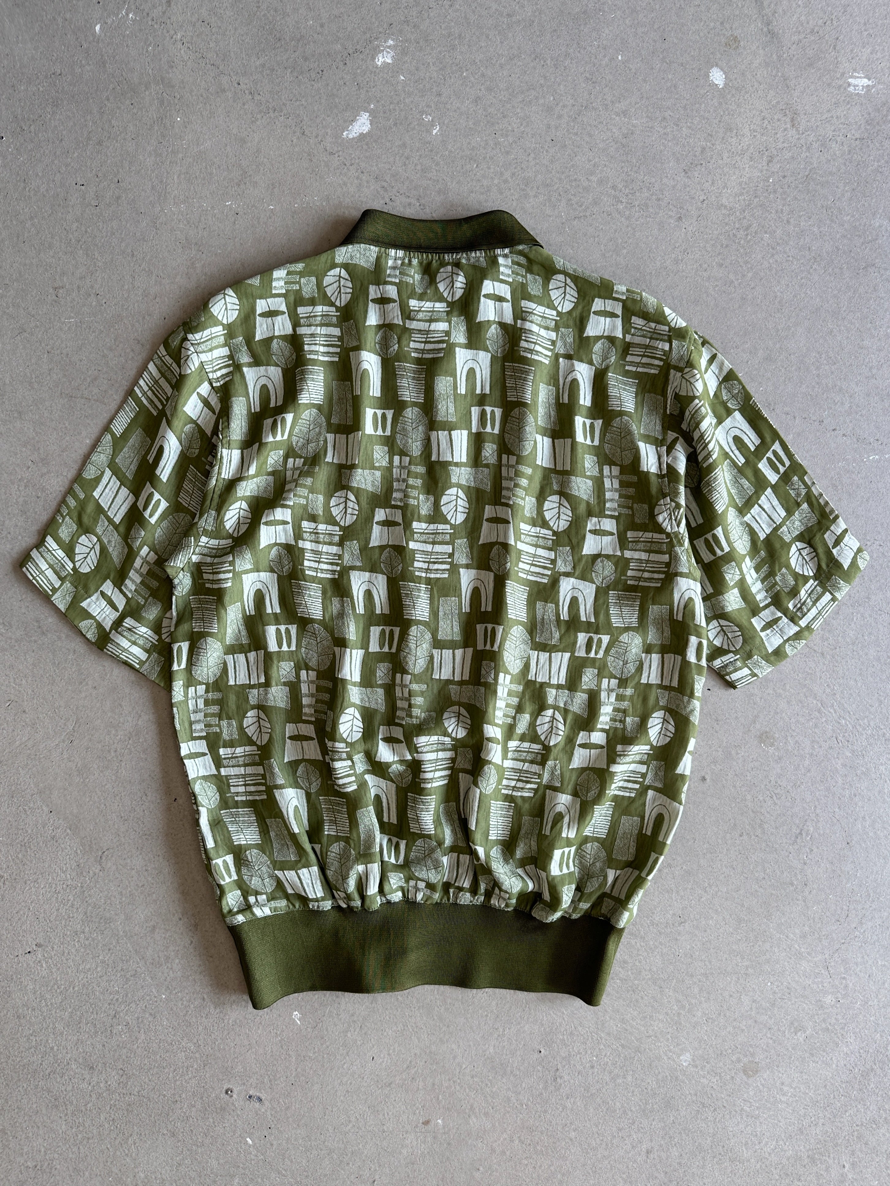 1980s PRINTED POLO T-SHIRT