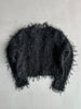HISAKO TAKENAKA - 2000s HANDMADE KNIT OPEN FRONT CARDIGAN