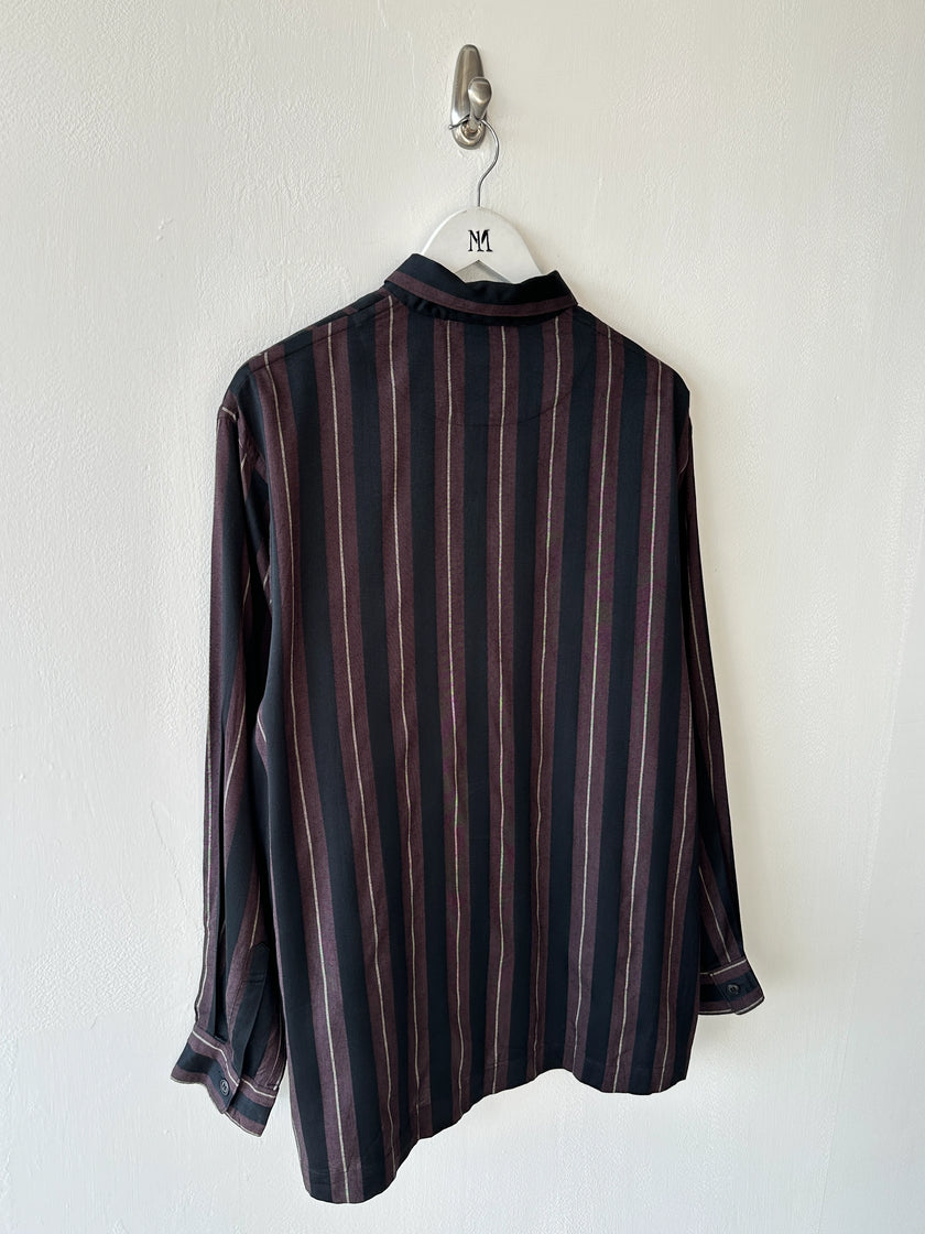 COMME DES GARÇONS - F/W 1995 STRIPED LONG SLEEVE PULLOVER TOP