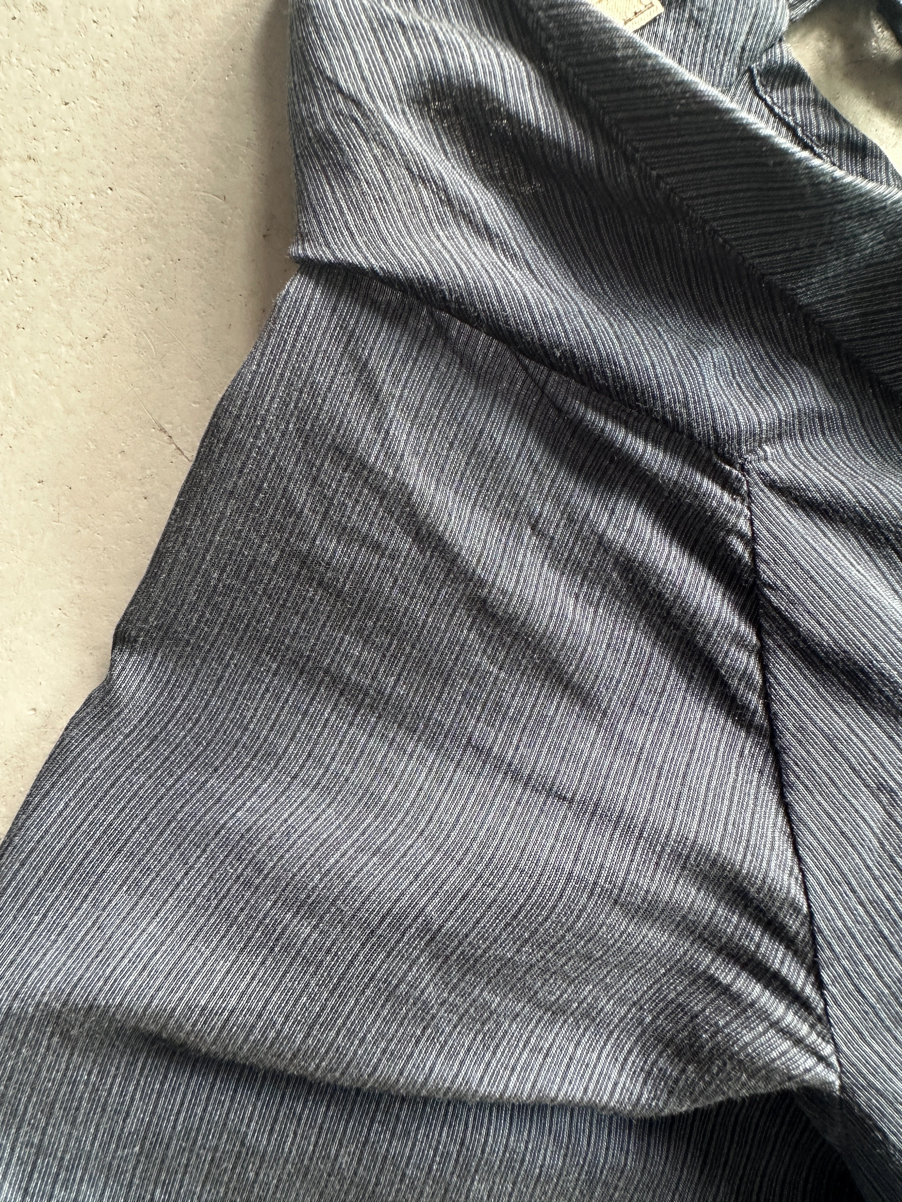 MARITHÉ + FRANÇOIS GIRBAUD -  S/S 2010 DECONSTRUCTED HEM BUTTONED BLOUSE
