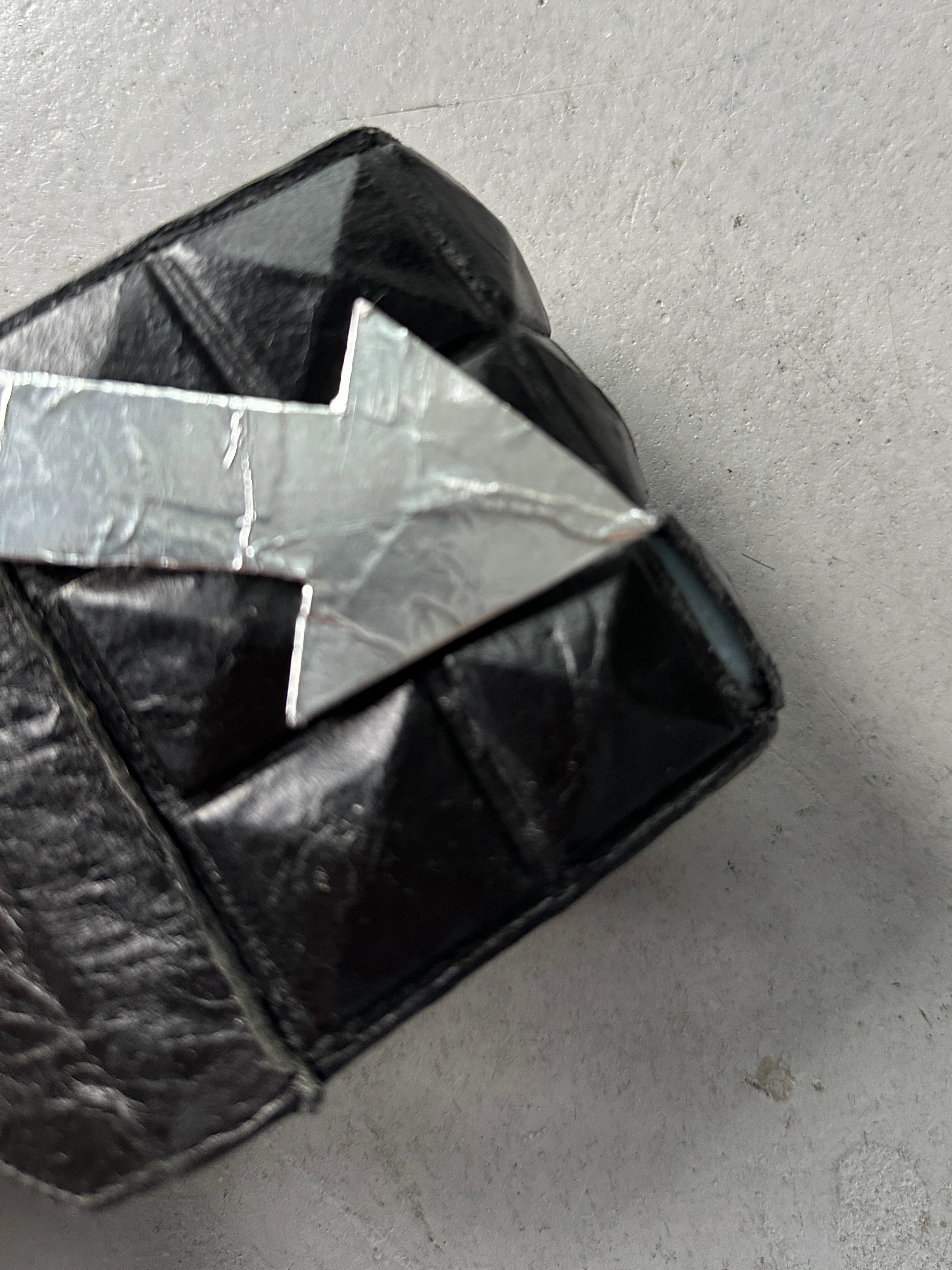 COSTUME NATIONAL - early 2000s WIDE WAIST BELT