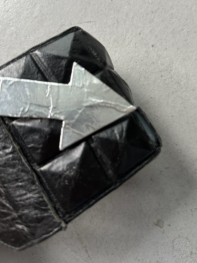 COSTUME NATIONAL - early 2000s WIDE WAIST BELT