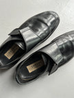 YOHJI YAMAMOTO  SACSNY Y'SACCS - 2000s MONK STRAP LEATHER SHOES