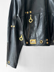 LA MATTA - early 1990s BOXY FIT LEATHER JACKET