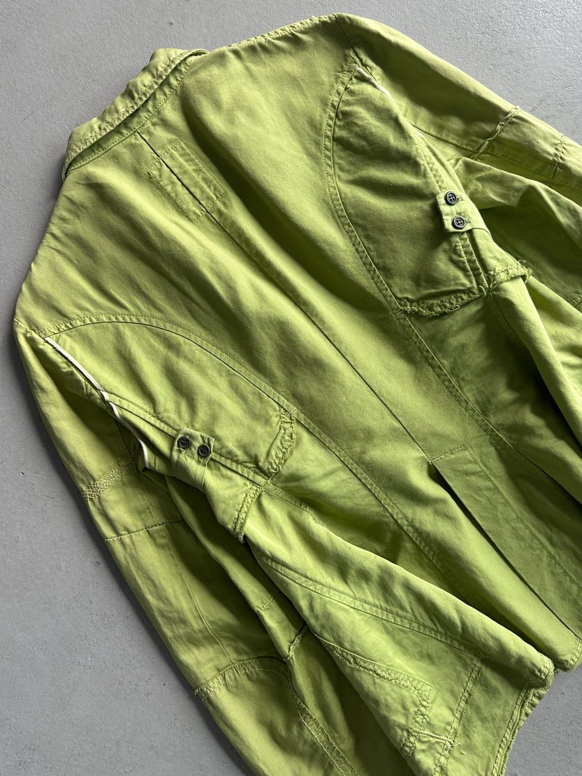 MARITHÉ + FRANÇOIS GIRBAUD - S/S 2006 TIE FRONT COTTON BLAZER