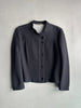 MARITHÉ + FRANÇOIS GIRBAUD - 1990s CROP FIT MANDARIN COLLAR JACKET