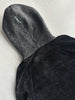 EMPORIO ARMANI - 2000s CHENILLE JUMPER WITH CONTRASTING FRONT AND HOOD