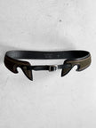 DRIES VAN NOTEN - F/W 2002 PONY HAIR LEATHER BELT