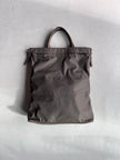 YOHJI YAMAMOTO Y'SACCS - 1990s 2 IN 1 LEATHER AND NYLON BAG