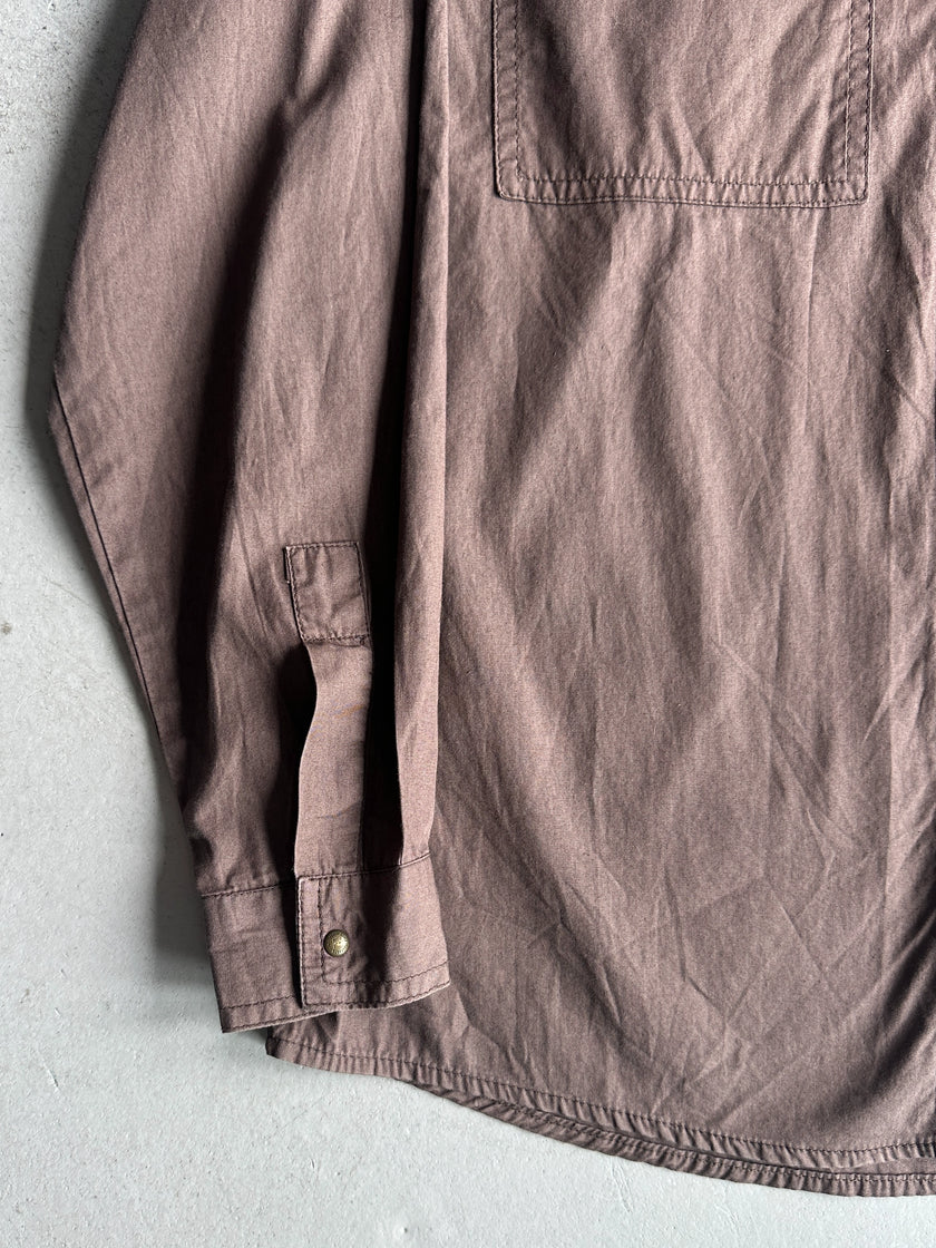 FENDI - 1990s LONG SLEEVE SHIRT WITH POCKETS AT CHEST