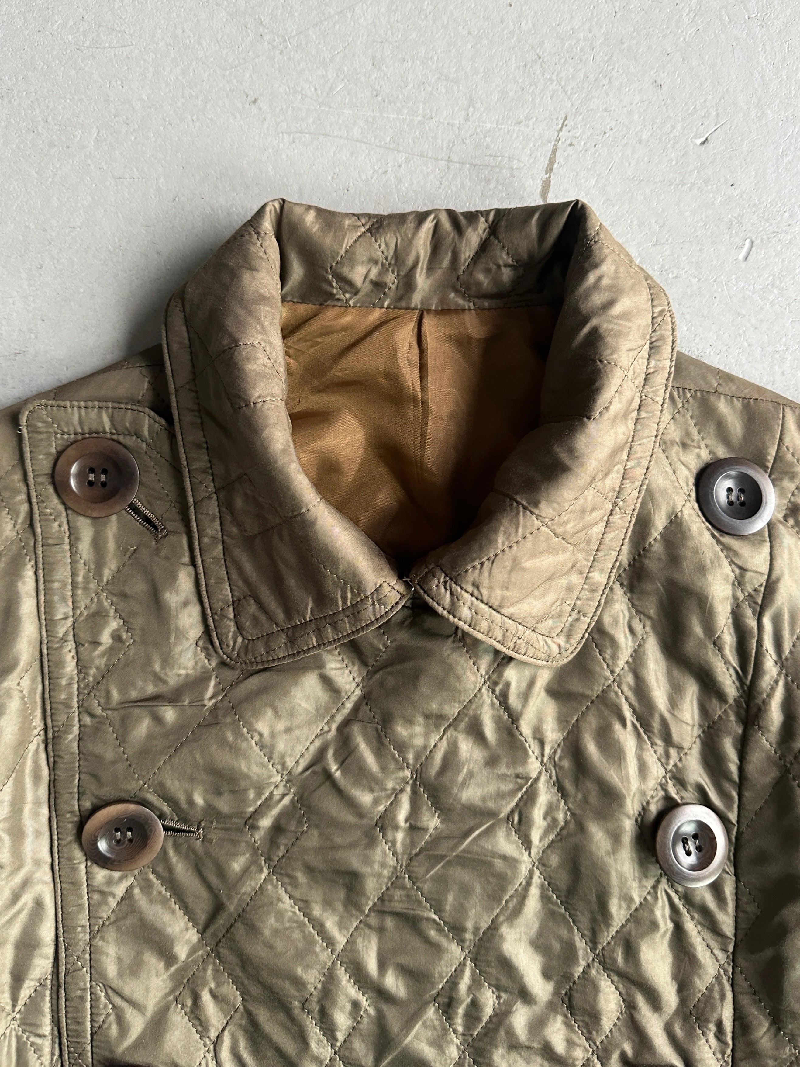 YOHJI YAMAMOTO Y's - A/W 2017 DOUBLE BREASTED QUILTED JACKET