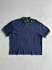 JEAN PAUL GAULTIER JUNIOR - S/S 1989 RIBBED NECK STRIPED T-SHIRT