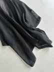SHIRIN GUILD - 1990s CRISP MESH OPEN KIMONO