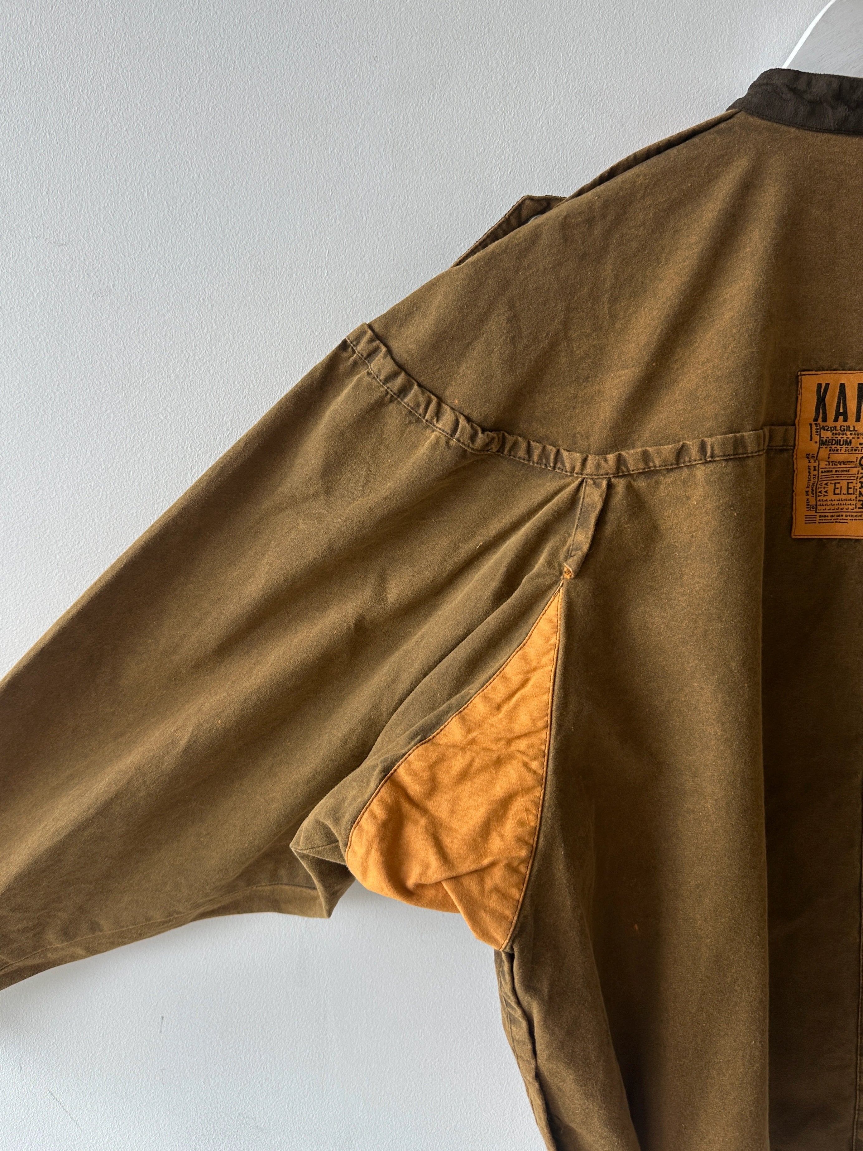 KANSAI YAMAMOTO - 1980s PANELED BOXY FIT JACKET
