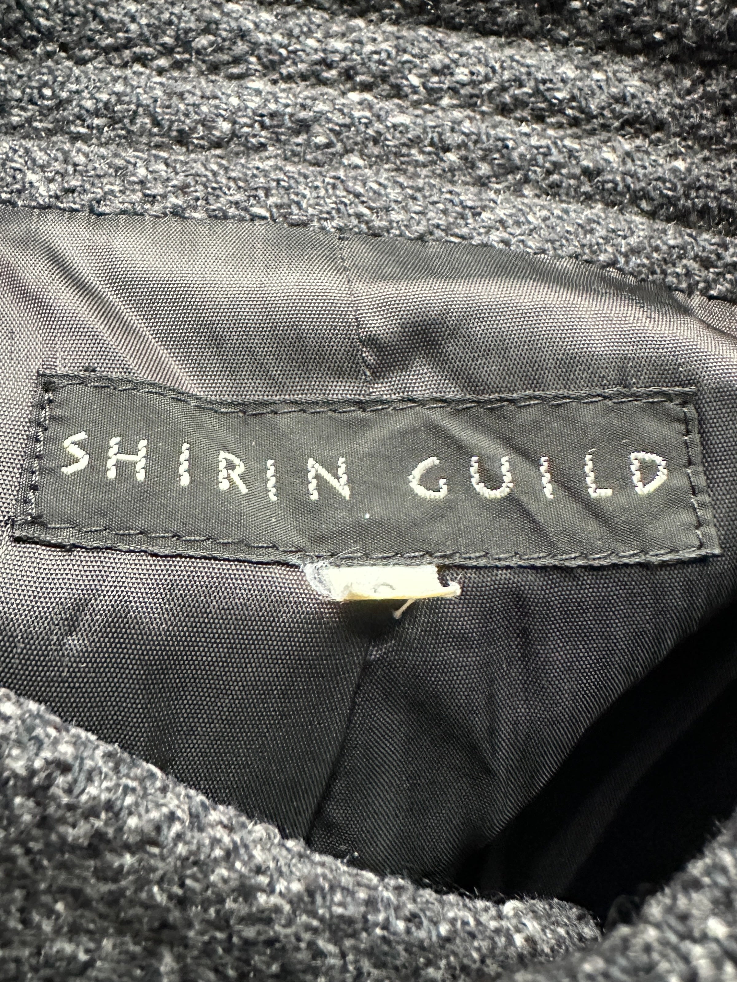 SHIRIN GUILD - 1990s OVERSIZED TWEED KIMONO COAT