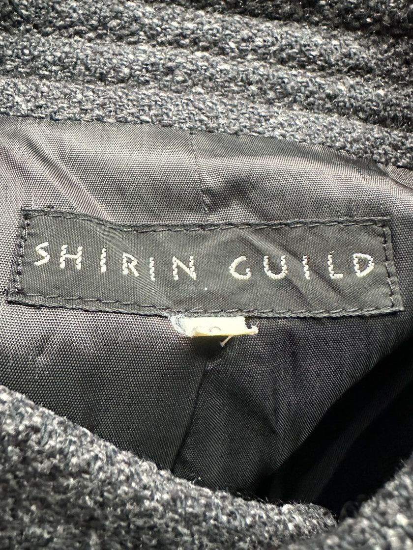 SHIRIN GUILD - 1990s OVERSIZED TWEED KIMONO COAT