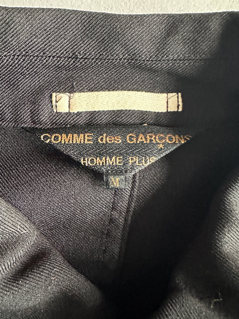 COMME DES GARÇONS HOMME PLUS - S/S 2019 BLOCK FRONT ZIPPED JACKET