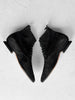 CLAUDE MONTANA X STEPHANE KÉLIAN - 1980s ARCHITECTURAL LACE UP SHOES